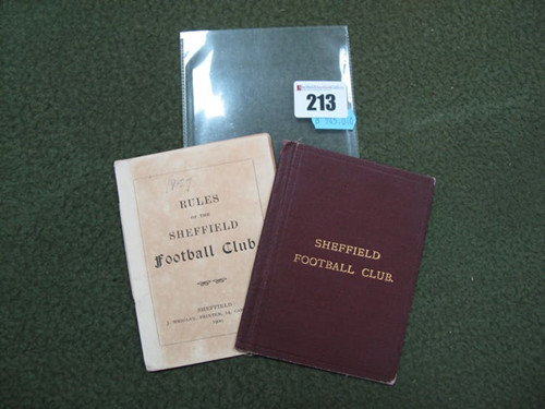 謝菲爾德足球俱樂部規則，條例和法律 